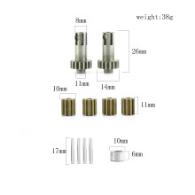 For ARRMA AR310775 OUTDRIVES Metal Differential Outdrive Diff Gear Planet Gears