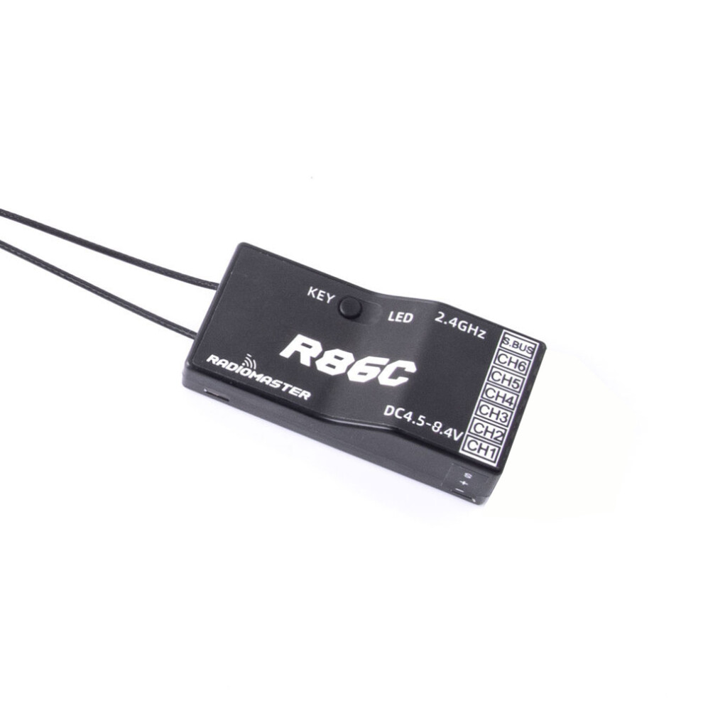 (R86c Receiver) Radiomaster 2.4G R86 R86c 6Ch Mini Receiver For Frsky X9d X-Lite Tx16s T18 Radio Transmitters 320997482079