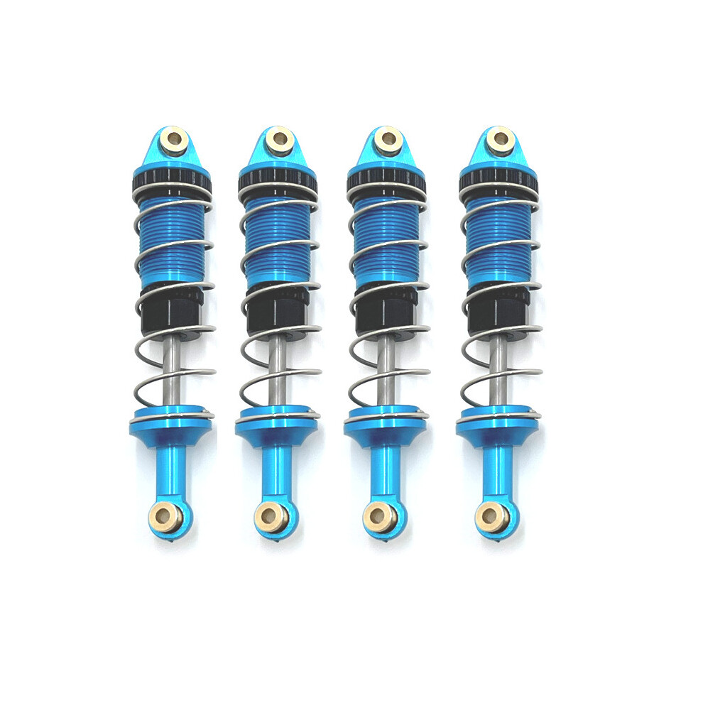 (Blue) 4Pcs Metal Shock Absorber Damper For Mn128 Mn86 G500 1/12 Rc Car Upgrade Parts Blue 320997496090