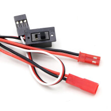 30A Bidirectional ESC & Motor Speed Controller for 1/16, 1/18, 1/24 RC Car Brakes