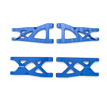 (Blue) Aluminum Front & Rear Suspension Arms Set for 1/10 Arrma Granite 4*4/Senton VORTEKS Typhon Replace AR330443 AR330516 RC Parts