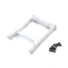 (Silve) For MN128 MN86 G500 Front Bumper Mounts 1/12 RC Crawler Car Upgrade Parts
