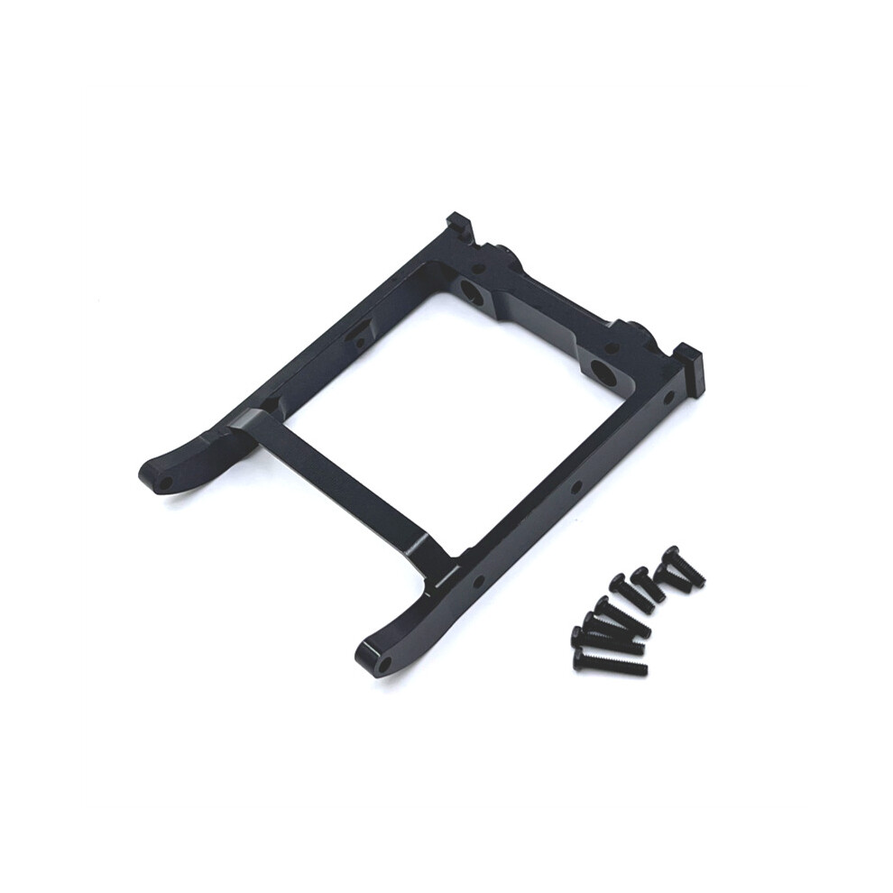 (Black) For Mn128 Mn86 G500 Front Bumper Mounts 1/12 Rc Crawler Car Upgrade Parts Black 320997496236
