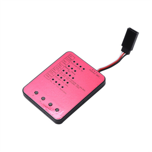 (Red) For GoolRC Programming Card for RC Car ESC Brushless Electronic Speed Controller