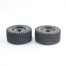 2PCS Buggy Upgrade Parts Plastic Tires For SCY 16201 16201PRO Remote Control Cars