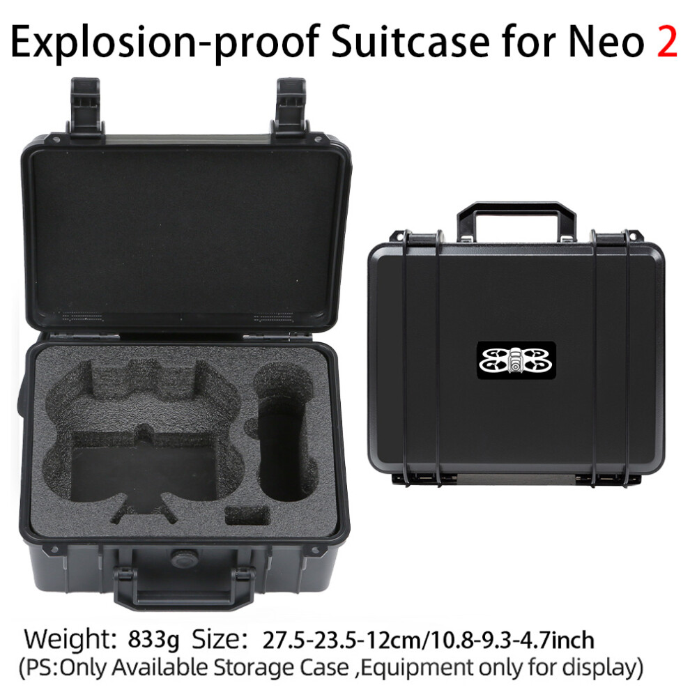 For Dji Neo2 Drone Rc-N3 Explosion-Proof Suitcase Portable Carrying Storage Bag 123643868995