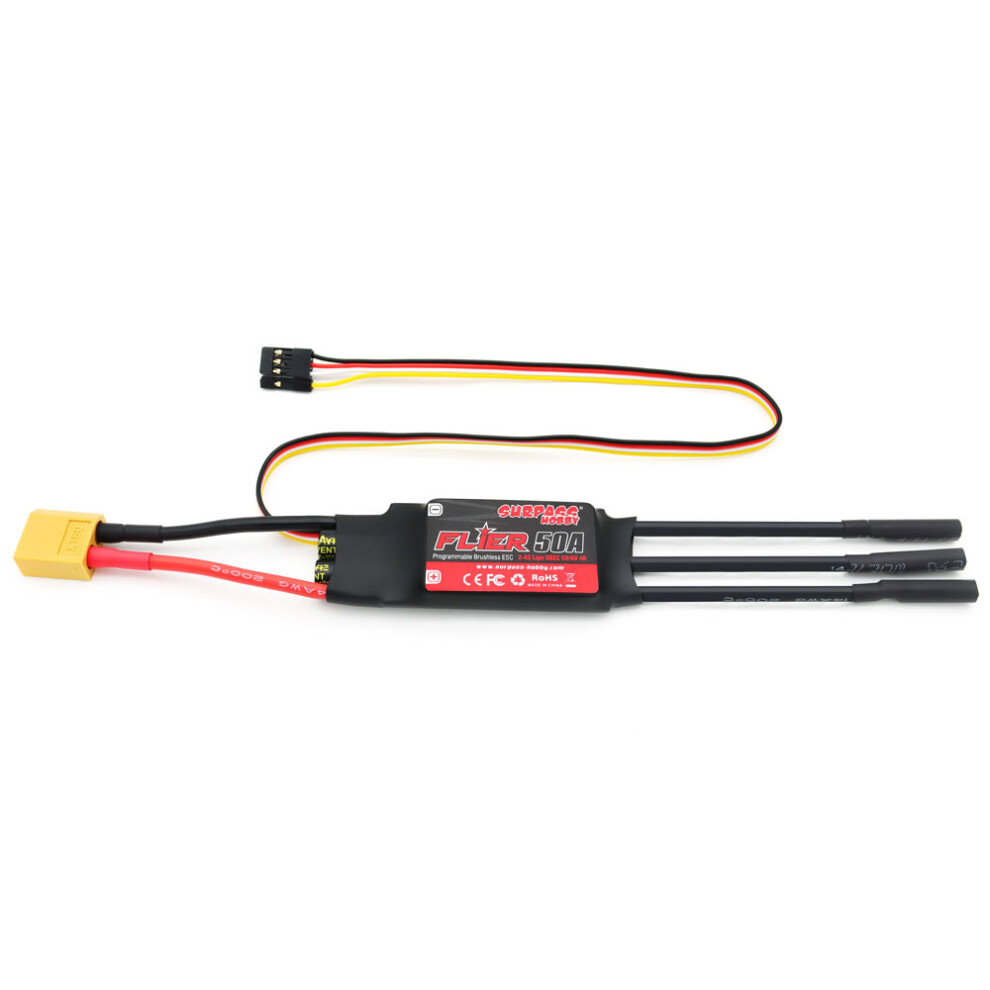 (50A) Model Aircraft Governor Fixed Wing Drone For Flier 20A 30A 40A 50A Brushless Esc 123643886005