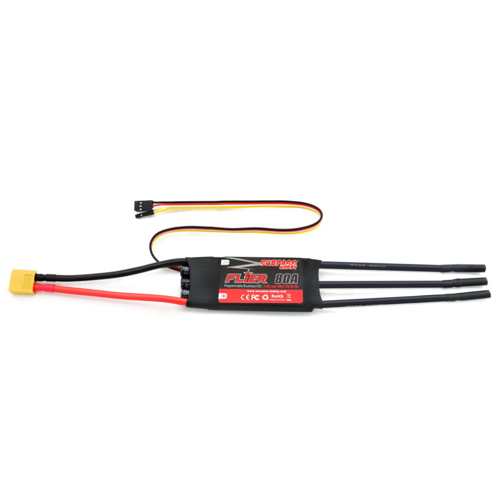 (80A) Model Aircraft Governor Fixed Wing Drone For Flier 20A 30A 40A 50A Brushless Esc 123643886029