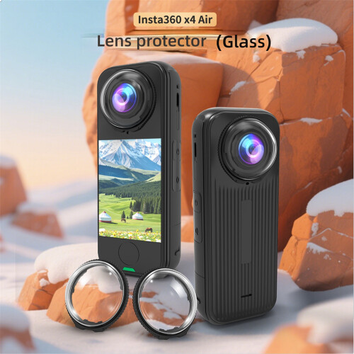 2PCS Rotating Protective Mirror Lens Guard Protector for Insta360 X4 Air Camera