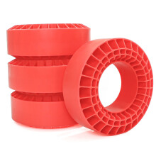 (Red) 1/10 Scale Climbing Car 1.9" Tire Liner, Silicone Waterproof for SCX10 & TRX4 (90046)
