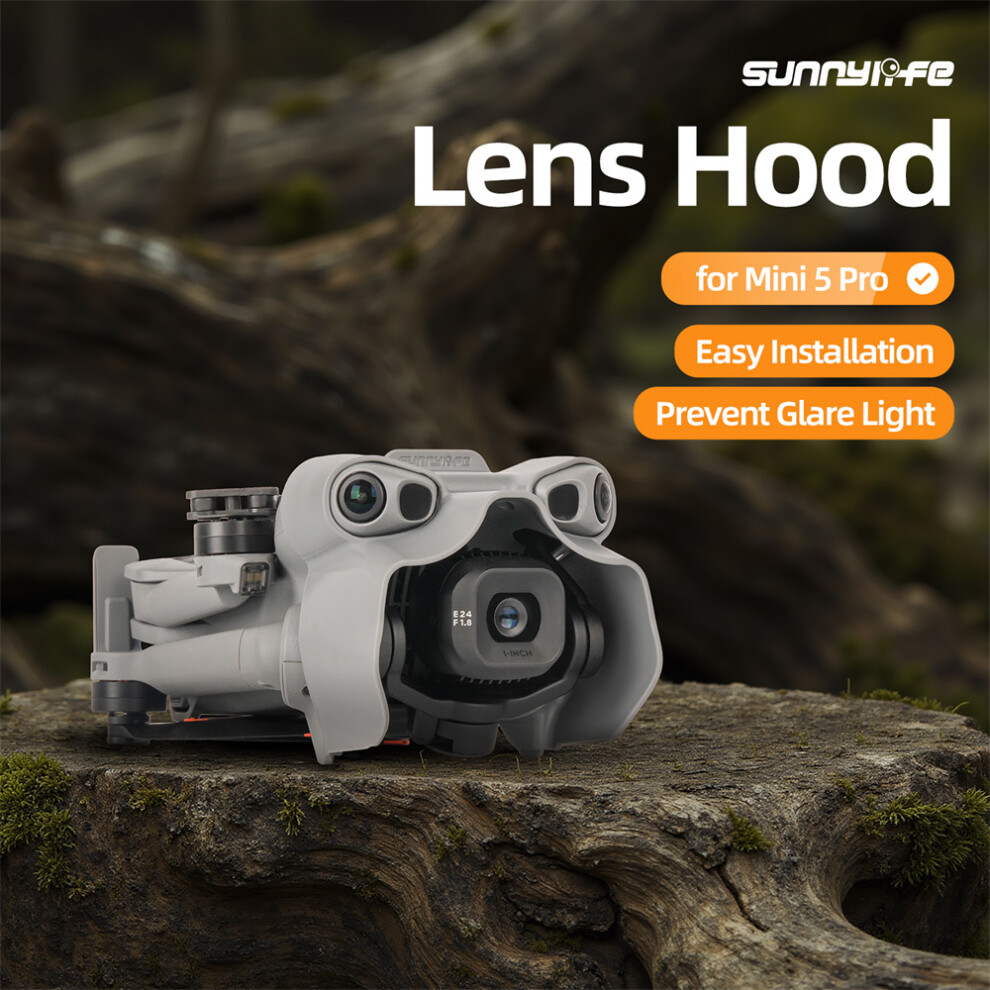 Lens Hood Anti-Glare Lens Cover Sunhood Gimbal Protective Cap Drone Accessories For Dji Mini 5 Pro Light 320997476498