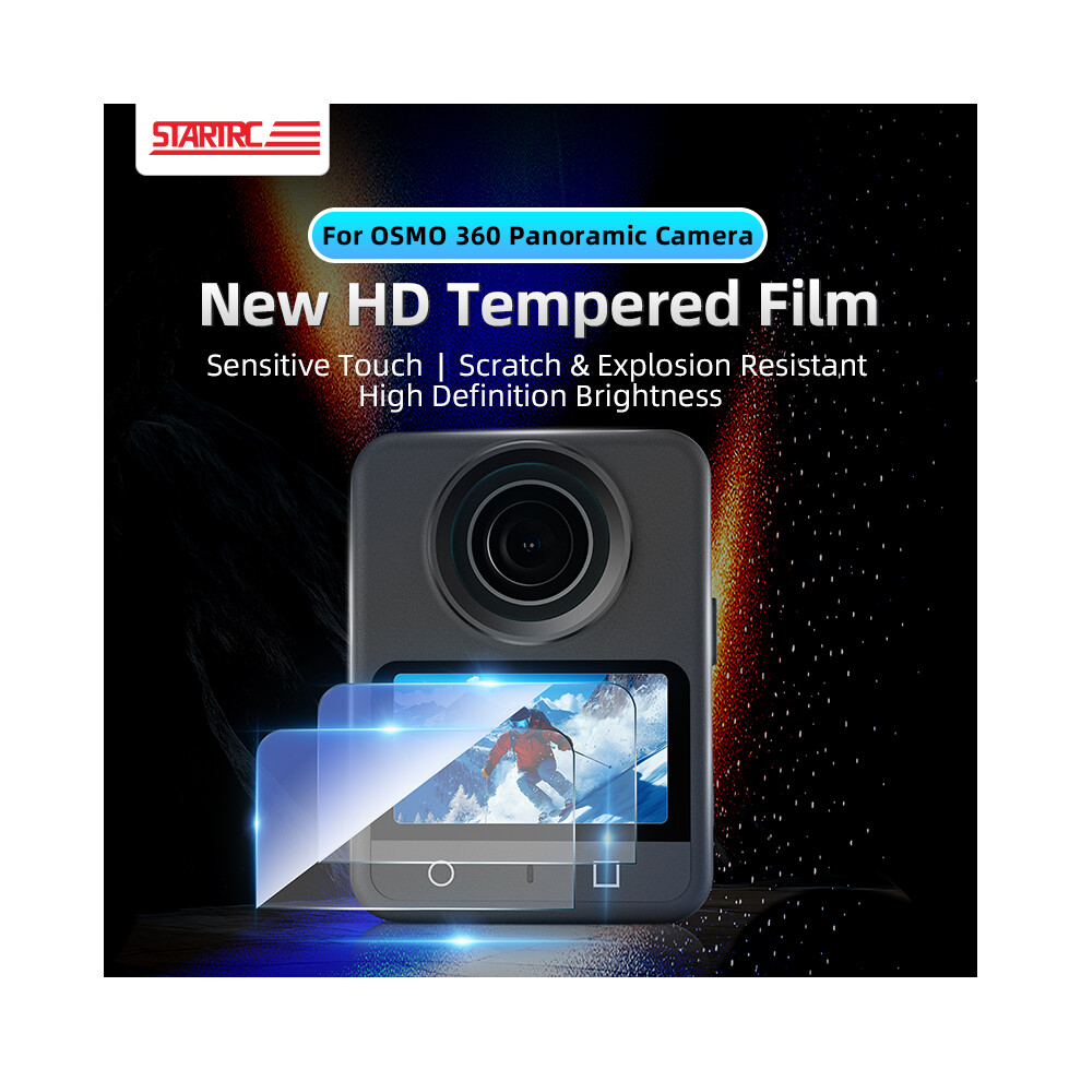 Panoramic Camera Screen Tempered Glass Screen Protector For Dji Osmo 360 Camera 320997472735