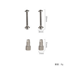(Metal Drive Shaft) RC Car Drive Shafts Upgrade Accessories For LD1802 LD1803 A01 A02 RC Car