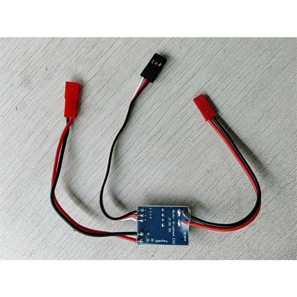 5A Bidirection Esc 2S-3S Forward& Reverse Brush Motor For Rc Boat/Car Models 320997497349