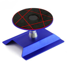 (Blue) Model Repair Station Work Stand Rotate 360?? For 1/8 1/10 RC Car Assembly Tool