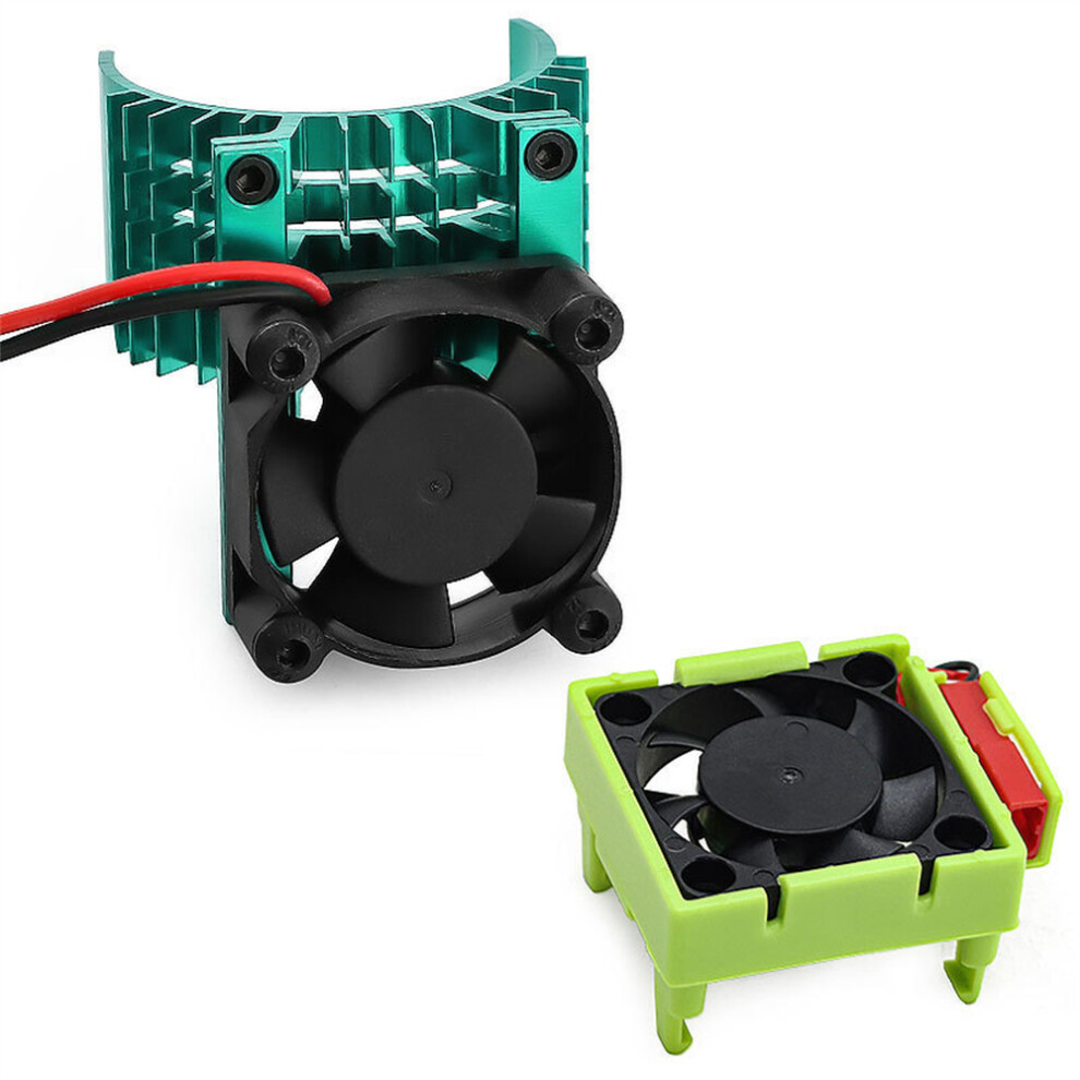 (Green) For Traxxas Rc Car Cooling Fan Vxl-3S For Slash/Rally/Bandit/Stampede 2Wd 4Wd Green 320997476450