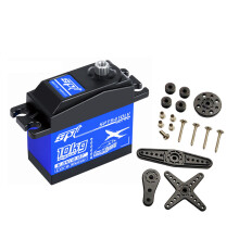 10kg High-Speed Standard Servo, Metal Gear for 1:10 Drift Car, RC Car, Airplane, Robot Arm, Sport Car