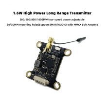 FPV 5.8G Tower Video Transmitter 1.6W High Power Heat Dissipation2-6S  for Drone