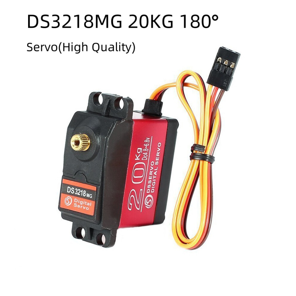 (Ds3218 Servo (180Â¡Ã£)) 20Kg Ds3218 Mg 180Â¡Ã£ Metal Steering Digital Waterproof Servo High Torque For Rc 123643880300