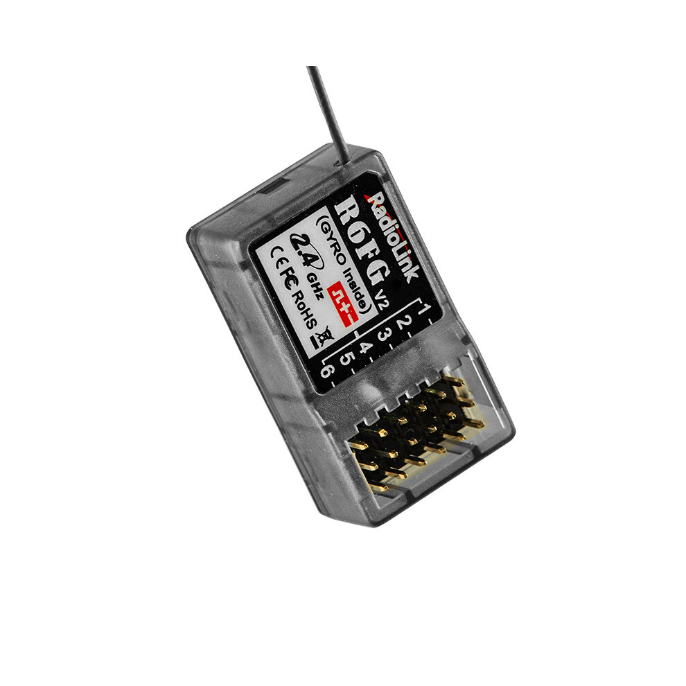 (R6fg(Gyro Function)) R6fg 2.4Ghz 6-Channel Gyro Rc Receiver For Radiolink Rc4gs & Rc4g Transmitters 115295200957