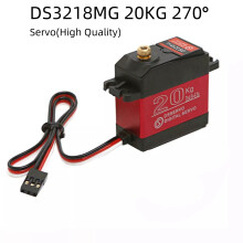 (DS3218 Servo (270??)) Waterproof DS3218MG 60g Metal Gear Digital Servo 20KG 270?? for RC Car Robot
