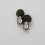 (Titanium) DIY Headset Earbuds MMCX Plug Pluggable Vocal Earphones Metal Shell 4