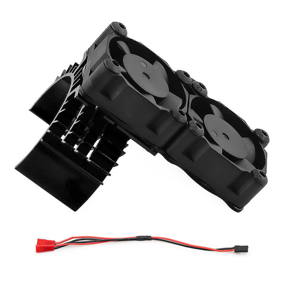 (Black) 13000Rpm Rc Car Motor Cooling Fan For 540 550 3650 3660 3670 3674 Motors Black 320997476405