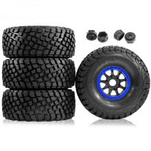(Blue) 4pc RC Car Plastic Tyre Rims for Mojave UDR ATOM FS DF7 DB8 Remote Control Cars