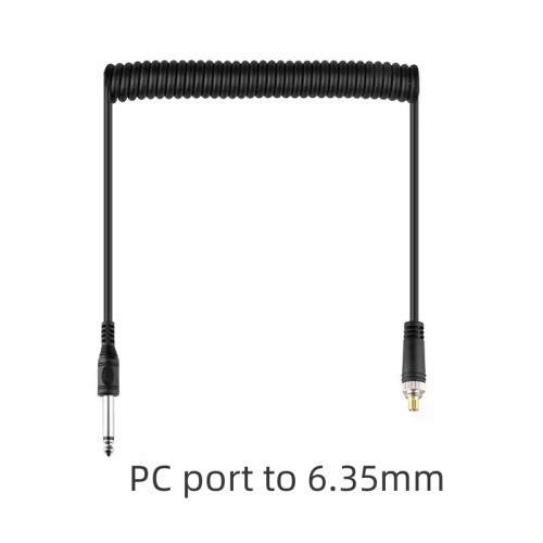 (6.35-PC) Camera Flash Sync Cord 2.5-PC/3.5/PC-PC Pilot Trigger Cord Flash Accessories