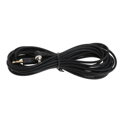 (5m 3.5-PC) Camera Flash Sync Cord 2.5-PC/3.5/PC-PC Pilot Trigger Cord Flash Accessories