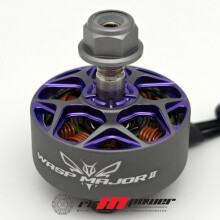 (Purple Gray 2100KV) Rcinpower Wasp Major V2 22.6-6.6-2100KV - Updated for FPV Racing & Freestyle