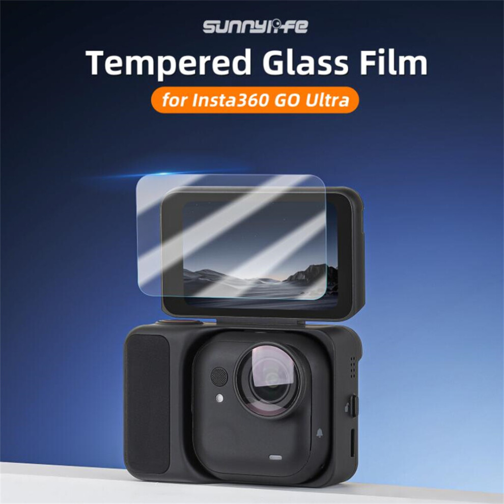 2Pc Thumb Camera Screen Tempered Glass Screen Protector For Insta360 Go Ultra 123643866403