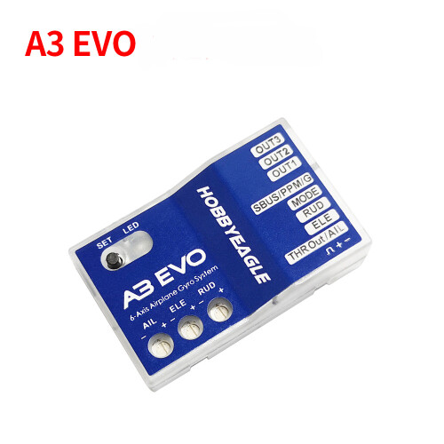 HobbyEagle A3 EVO Fixed Wing 6-Axis Gyro Balancer Flight Control System
