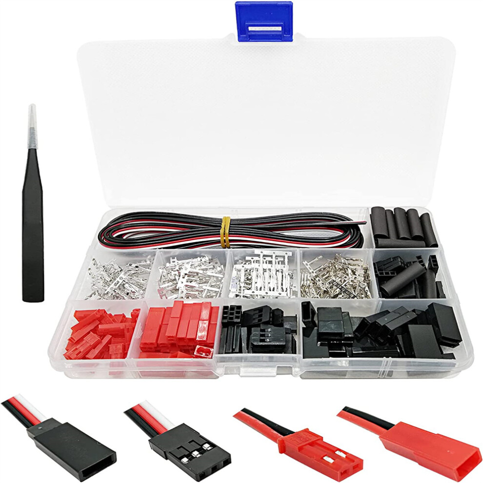 400Pcs Jst Syp Connector Cables - Male & Female For Rc Battery Connections 115295199350