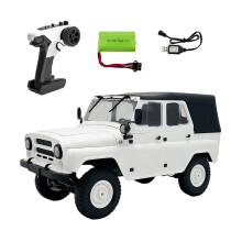 (white) WPL C-94 4WD 1/12 UAZ-469 RC Car Truck Rock Crawler Remote Control Car Kids Toy