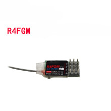 R4FGM 4-channel Mini Receiver With Gyroscope For 1:28 RC Cars And Boats