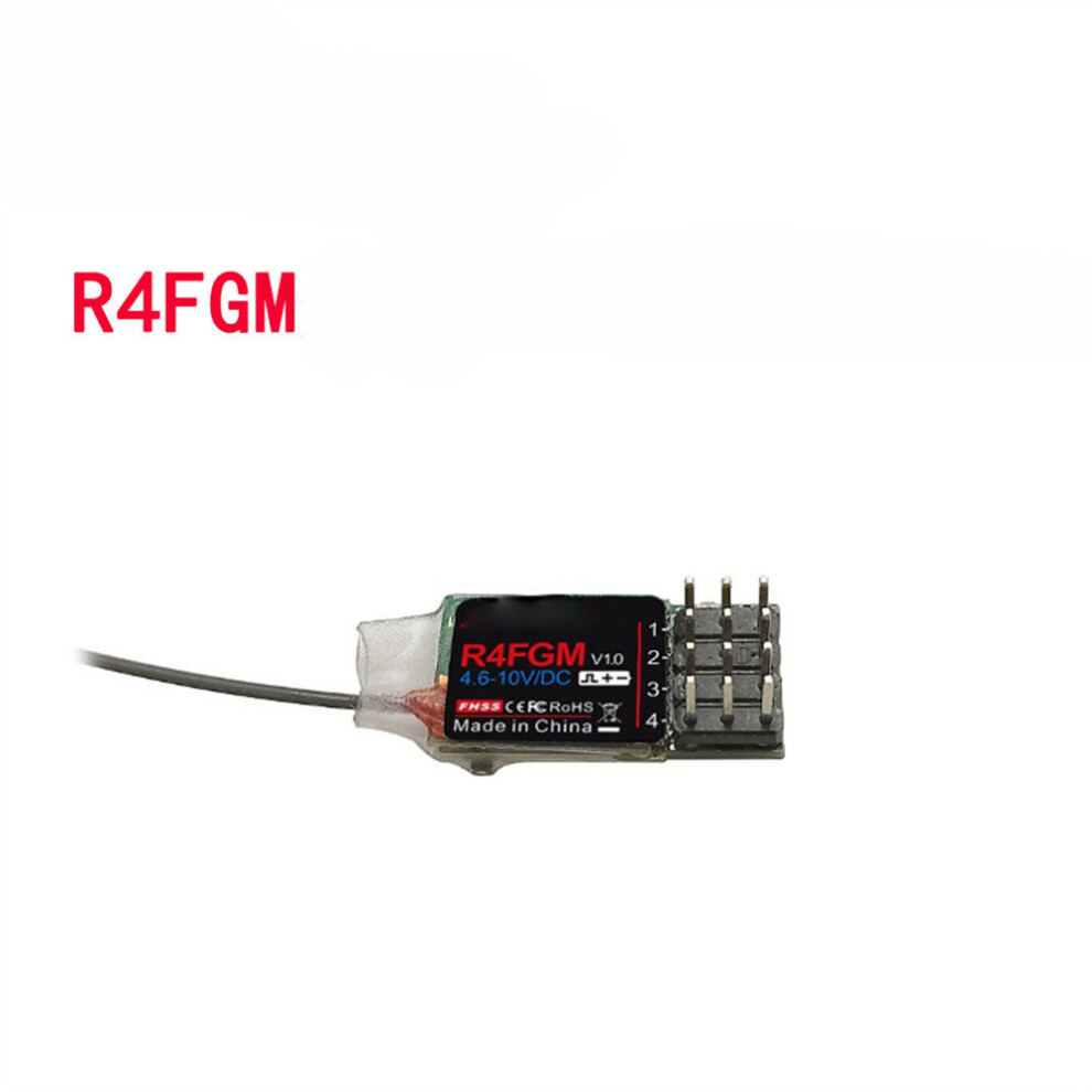R4fgm 4-Channel Mini Receiver With Gyroscope For 1:28 Rc Cars And Boats 320997484356