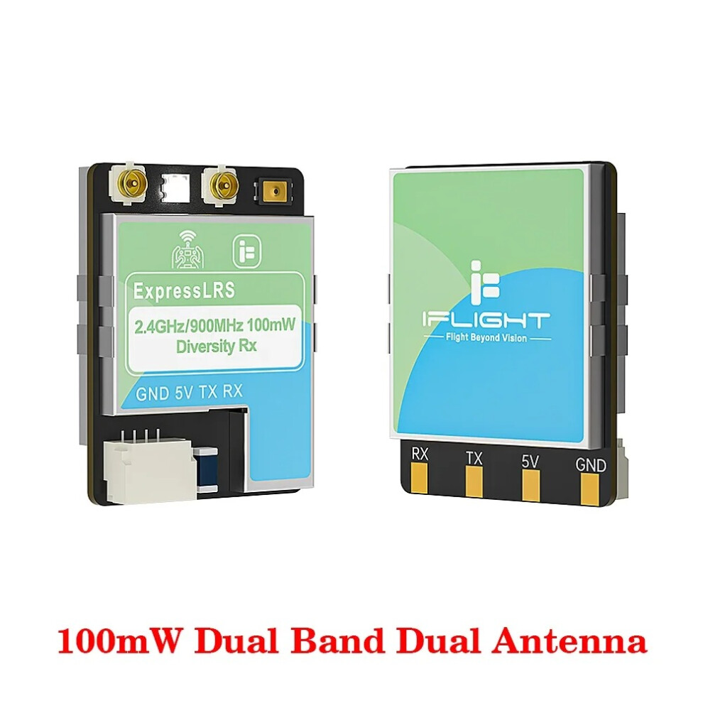 (70Mm-100Mw Dual Band Dual Antenna) Iflight Elrs 100Mw/ 500Mw Dual-Band True Diversity Receiver For Rc Fpv Drone 320997499282