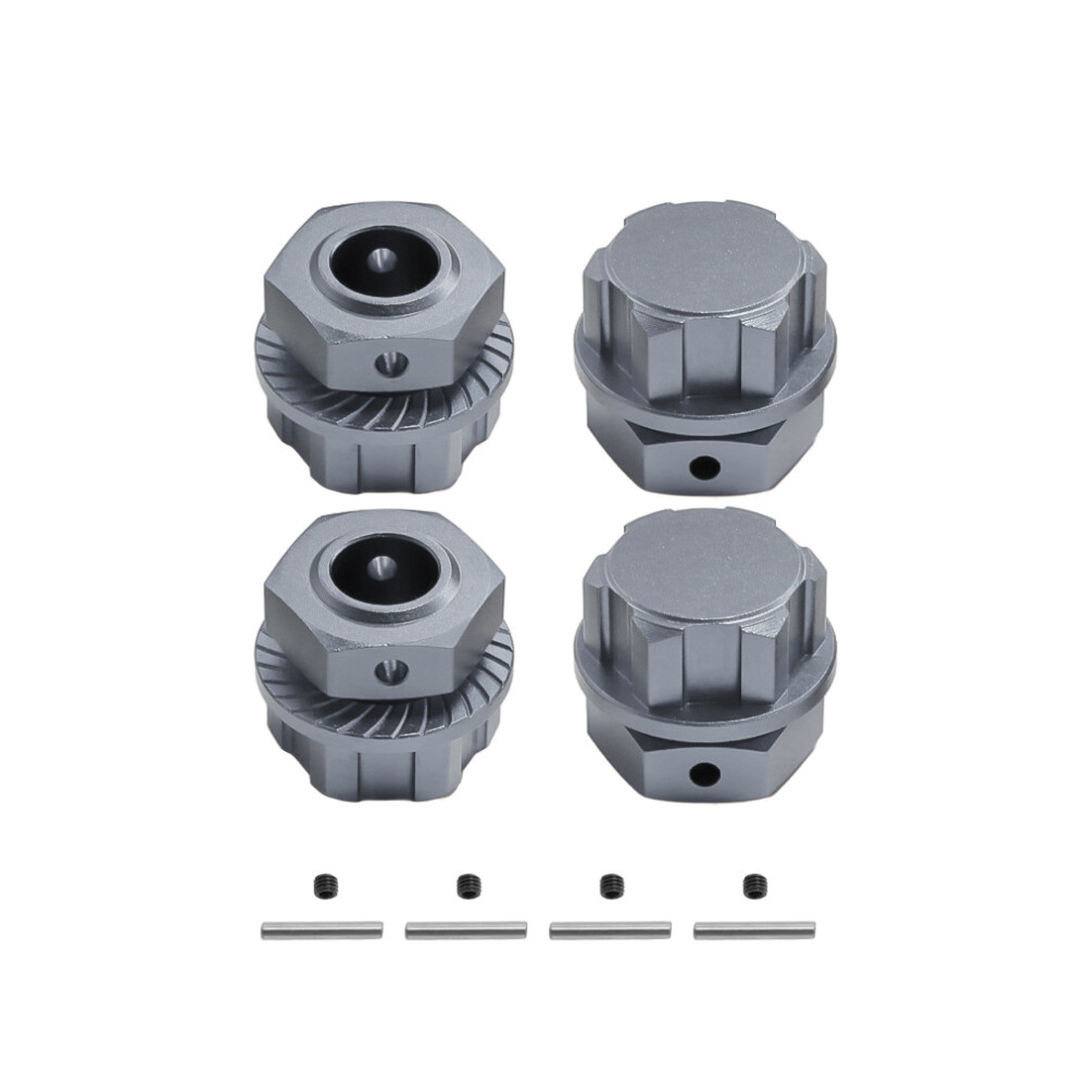 (Titanium) 4Pcs 24Mm Hex Wheel Hubs For Arrma 1/5 Kraton 8S & Outcast 8S 123643880775