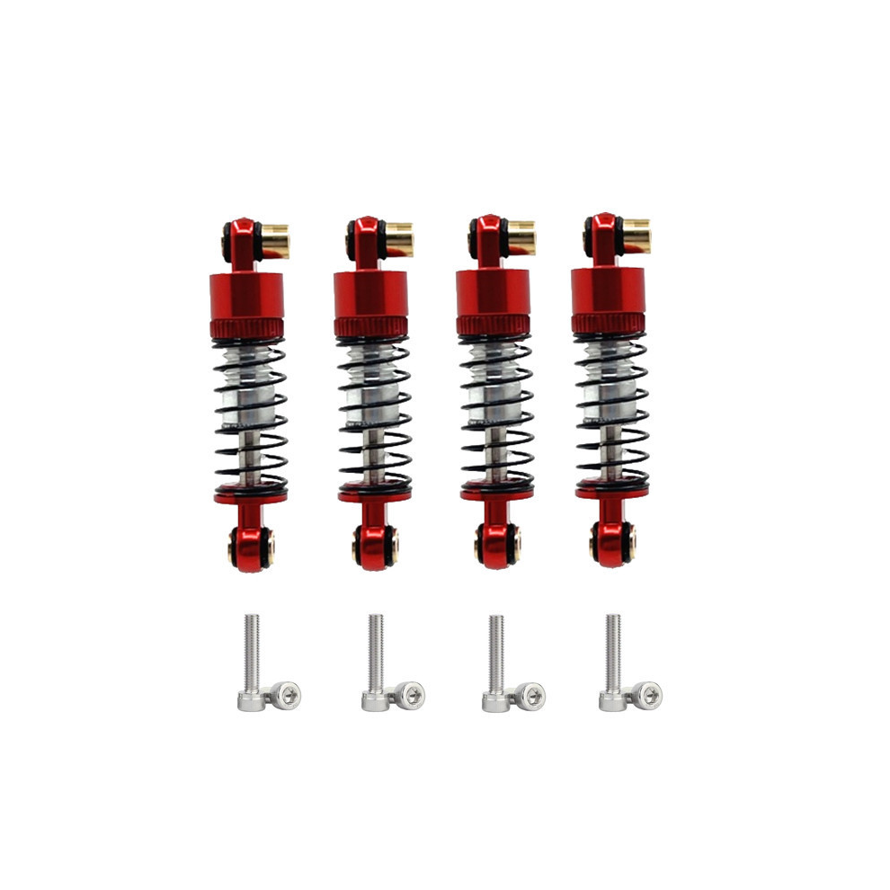 (Red) Oil Shock Absorbers For Fms 1/24 Fcx24m Camel Cup D90 D110 Rc Car Spare Parts Red 320997499695