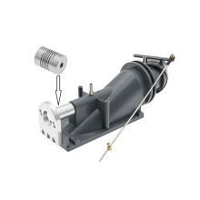 D19L25 Aluminum Alloy Flexible Coupling for 40mm Diameter Water Pusher