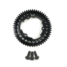 (54T) Steel 46T 50T 52T 54T Spur Gear 1.0M 6447 6449 for Traxxas 1/5 X-Maxx 1/10 E-Revo 2.0 VXL