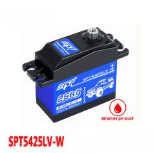 New Waterproof 25KG 90¡ã Digital Servo SPT5425LV-W for 1:8 & 1:10 RC Cars, Boats, Robots