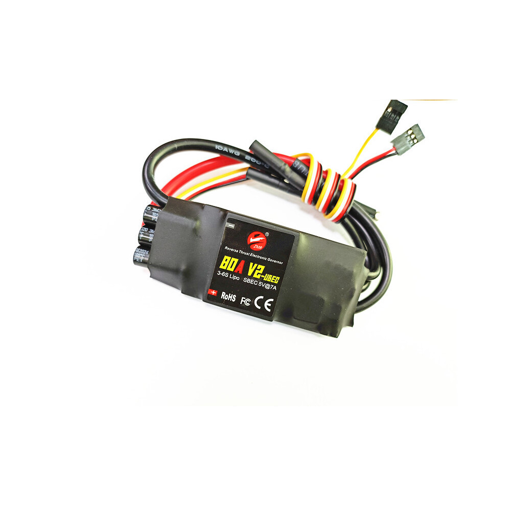 (80A) Bidirectional Brushless Esc 40/50/80/100A Aeromodelling Fixed Wing Esc 320997496823