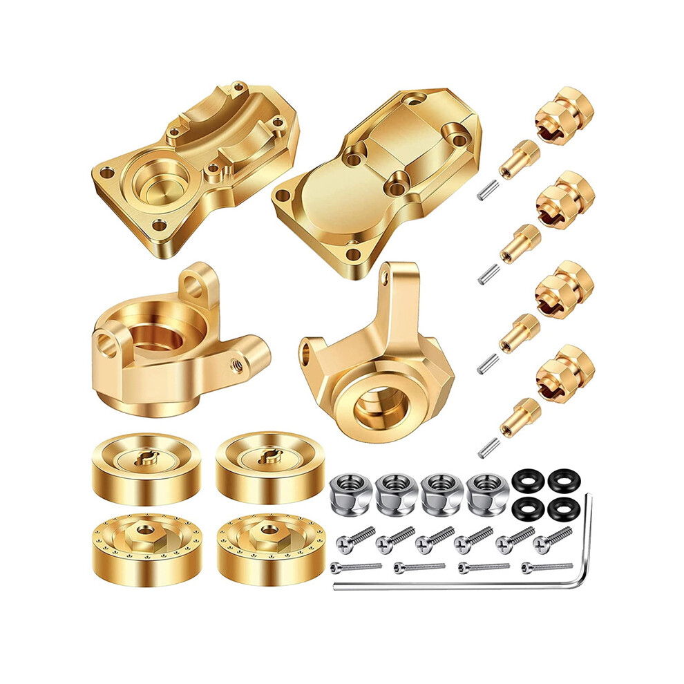 For 1/24 Axial Scx24 Axi90081 Rc Car Brass Steering Cup + 7Mm Combiner Kit 320997490265