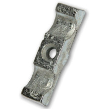 Turn Button catch latch Galvanised 40mm