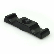 Turn Button catch latch Black 40mm