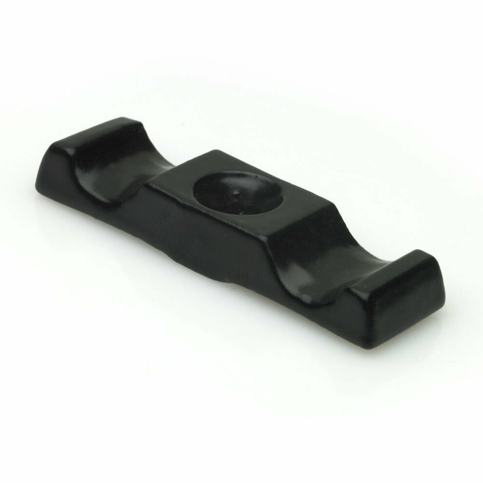Turn Button Catch Latch Black 40Mm By Ironmongery World 5057067960612