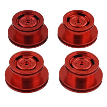 (Red) 1/12 MN D90 D91 D96 D99S model car of Rc car upgrade metal wheel replacement parts