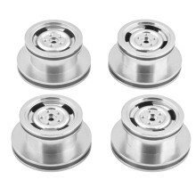 (Silver) 1/12 MN D90 D91 D96 D99S model car of Rc car upgrade metal wheel replacement parts
